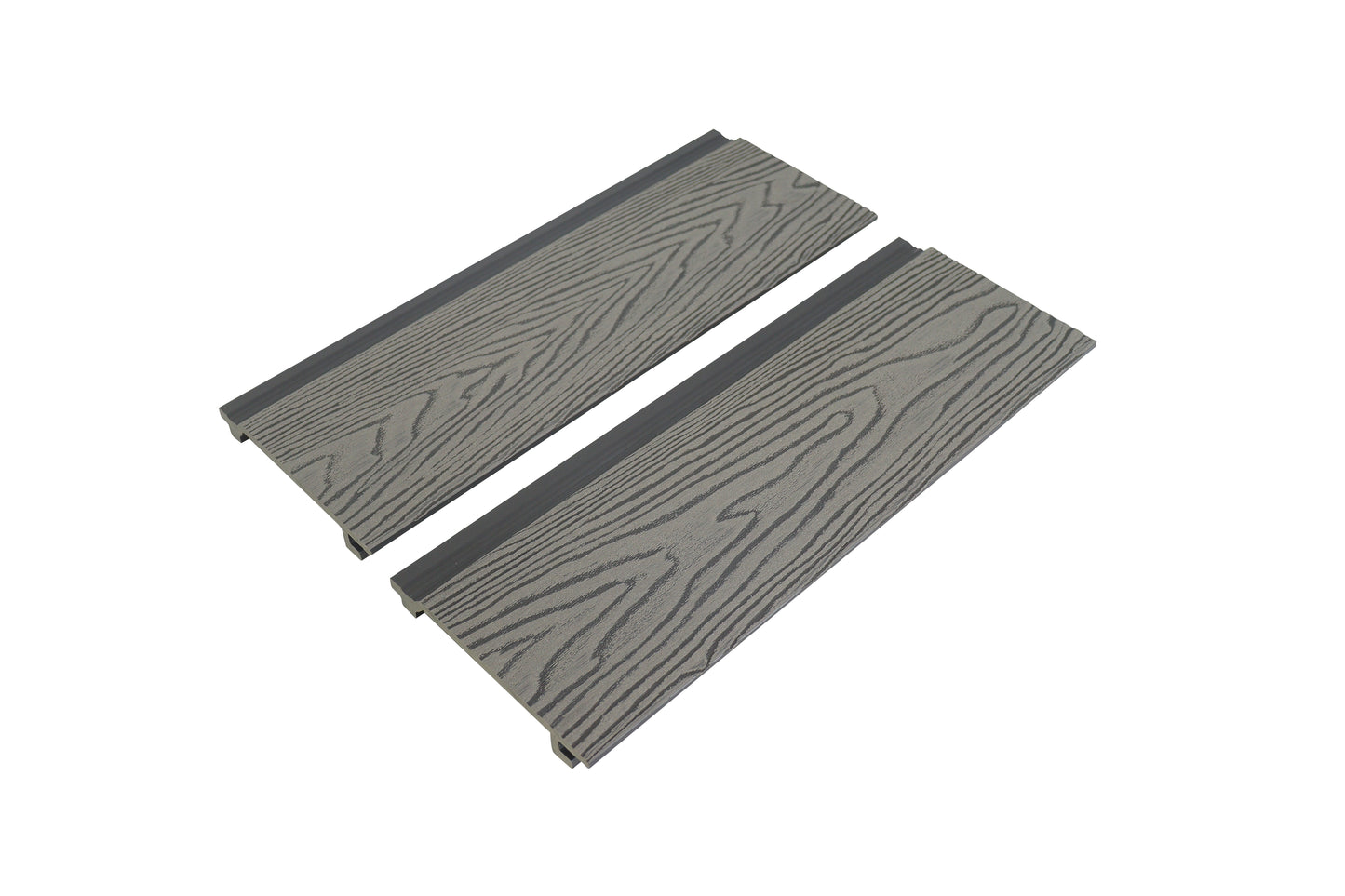 3.9m Woodgrain Composite Cladding - Grey