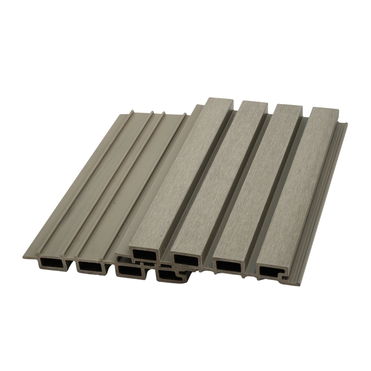 2.5 m Composite Slatted Cladding ANTIQUE