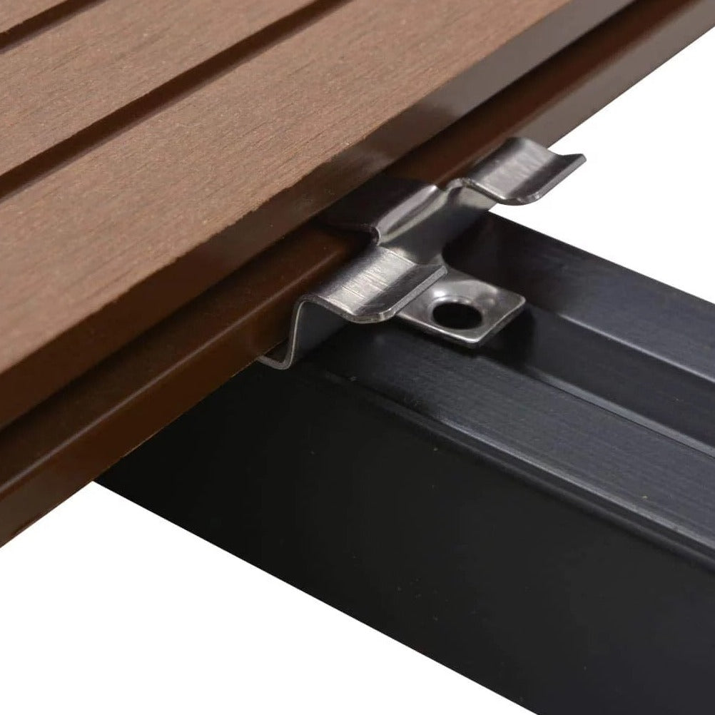 composite decking hidden fitting system