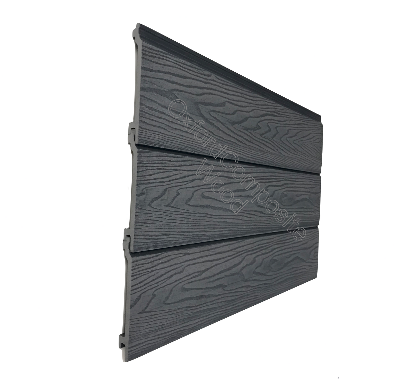 2.9m Woodgrain Composite Cladding - Grey