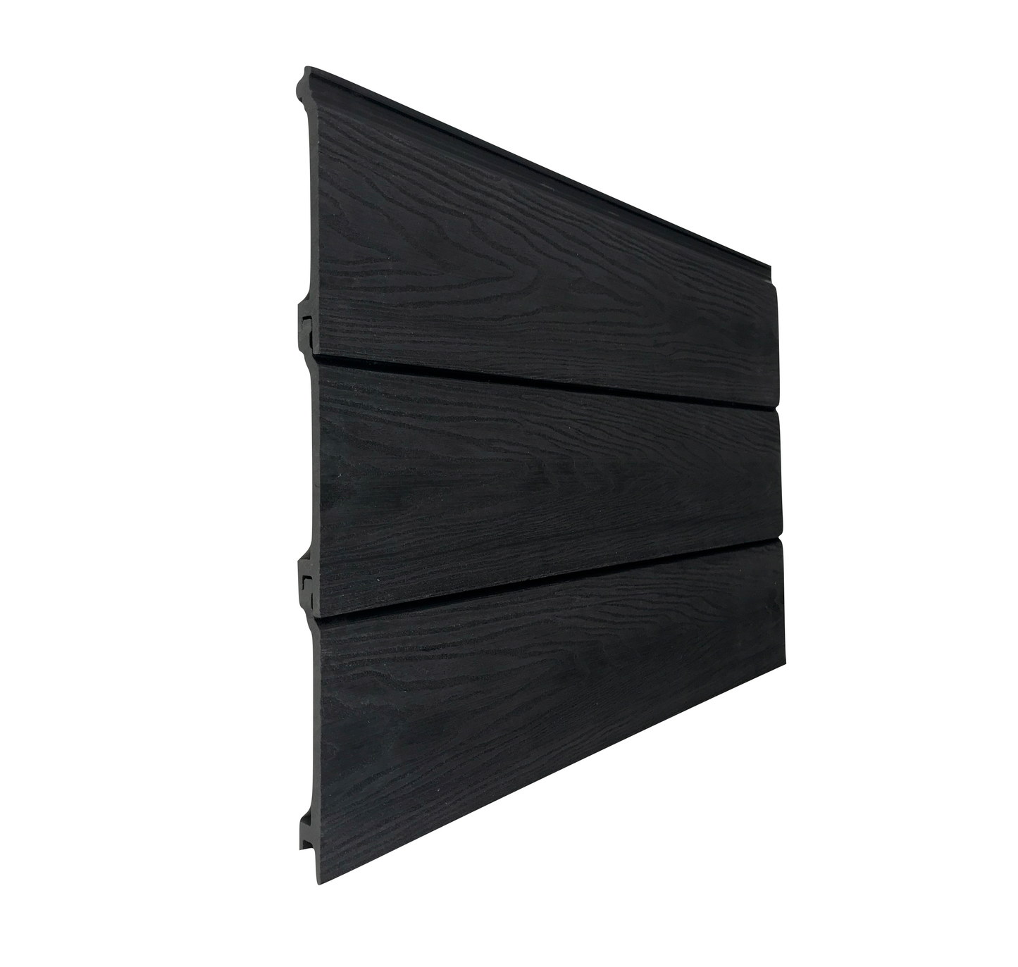 2.9m Woodgrain Composite Cladding - Black
