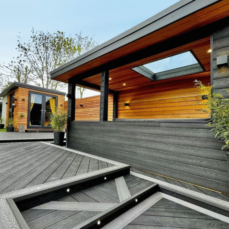 composite cladding for garden room UK