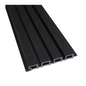 Composite Slatted Cladding Black 2.9m