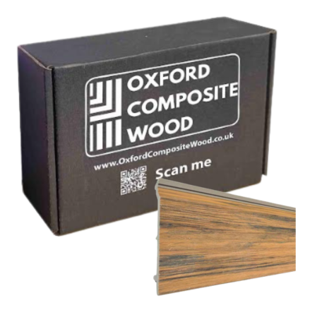 SAMPLE Premium Composite Cladding - Teak Mix