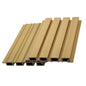 2.5 m Composite Slatted Cladding Yellow Oak