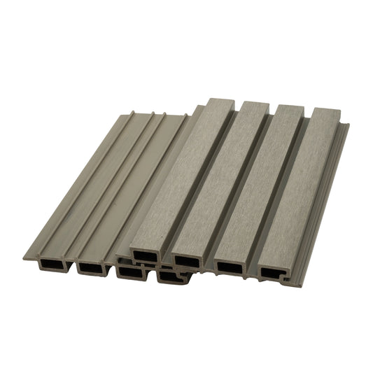 2.5 m Composite Slatted Cladding ANTIQUE