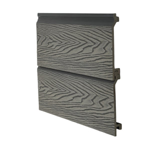 4m Woodgrain Composite Cladding - Grey