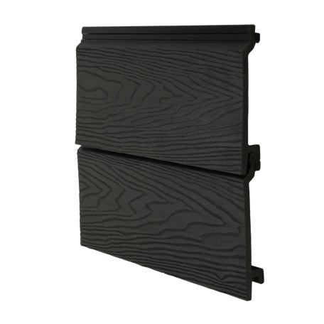 4 m Woodgrain Composite Cladding - Black