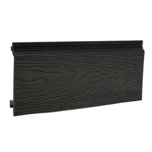 4 m Woodgrain Composite Cladding - Black