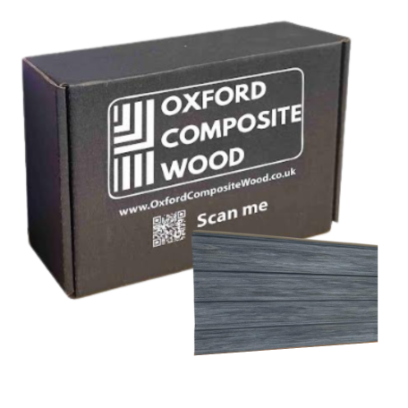 SAMPLE Premium Composite Cladding - Black Mix