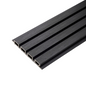 2.5m Slatted Cladding Black