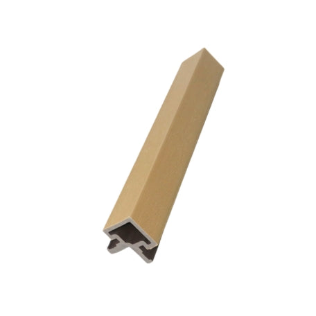 2.5m Corner for composite slatted cladding