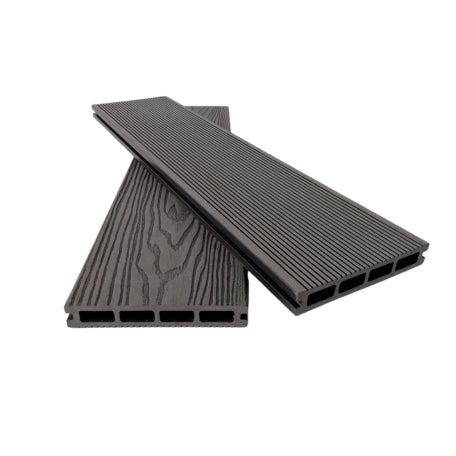 2.9m Woodgrain Composite Decking - Black