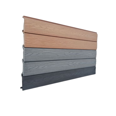 4 m Woodgrain Composite Cladding - Black