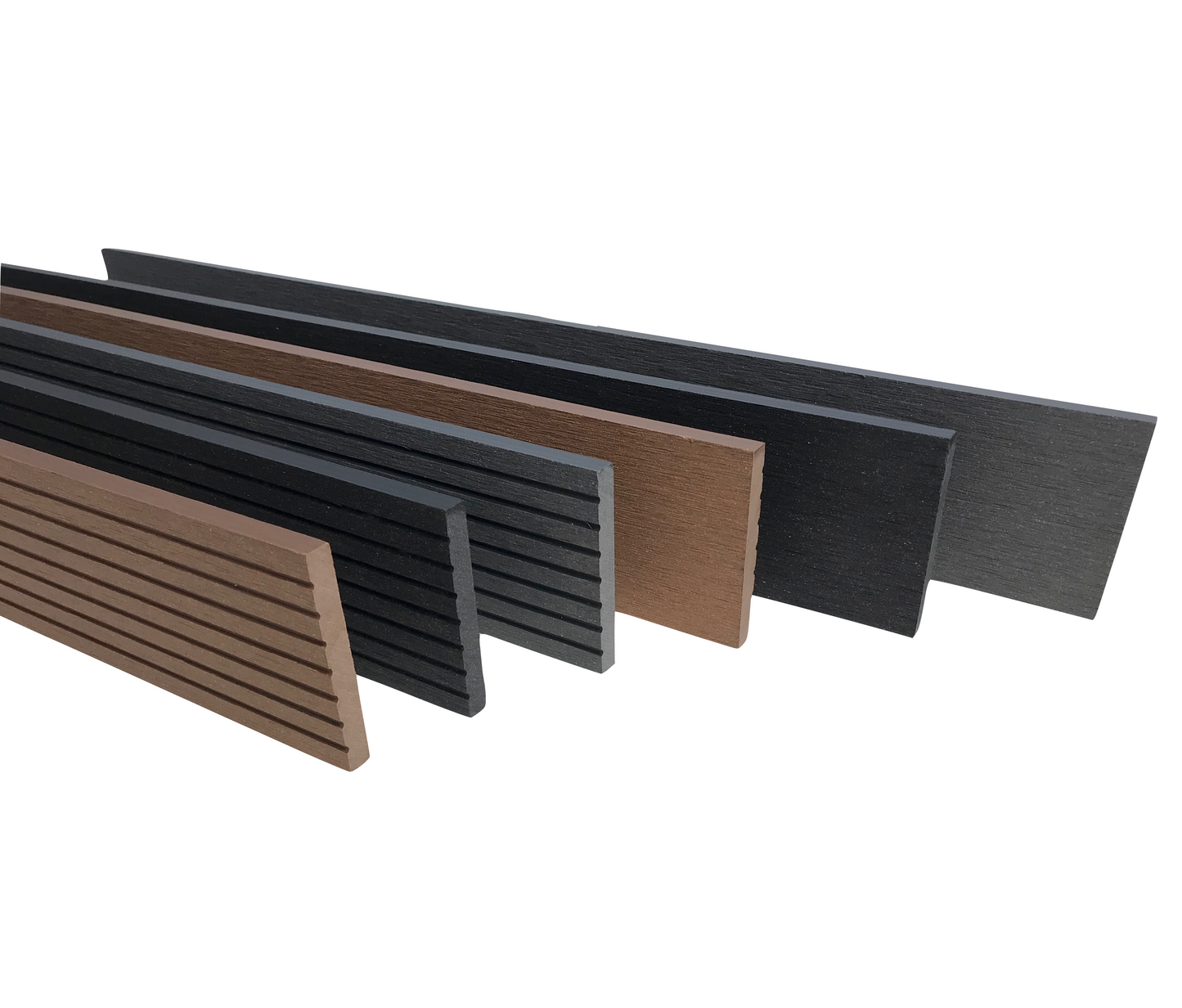 2.9m Composite Fascia Black