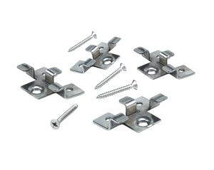 Stainless steel fixing clips for composite decking 100pcs bag