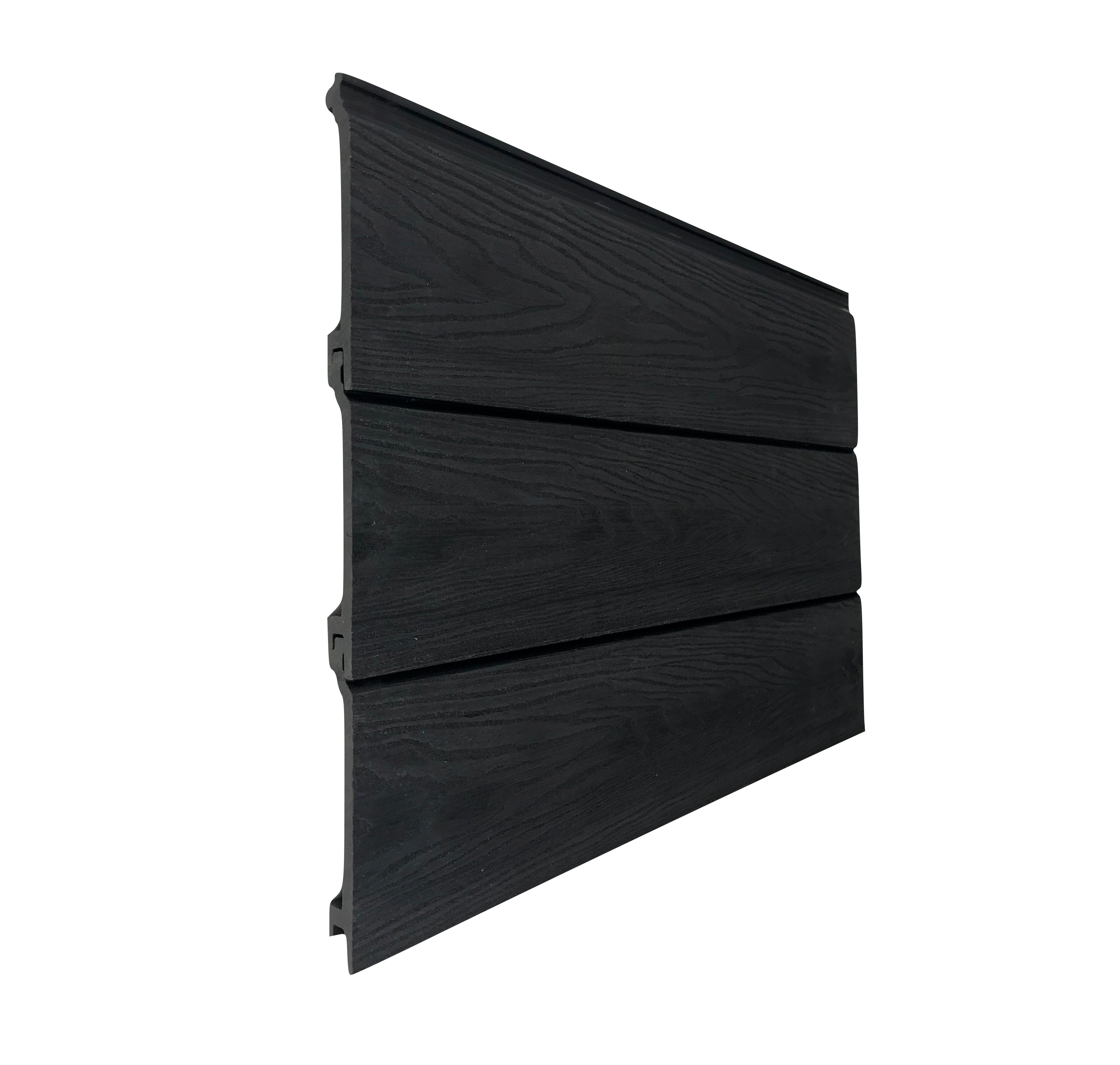 Compozit Cladding Black Slatted Composite Cladding | Fade-Resistant | Oxford Composite ...